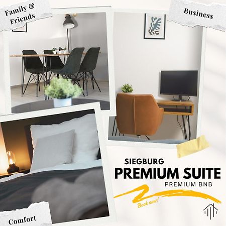 Business & Family - Zentral, 24H Check-In, Xxl Tv Apartment Siegburg Ngoại thất bức ảnh